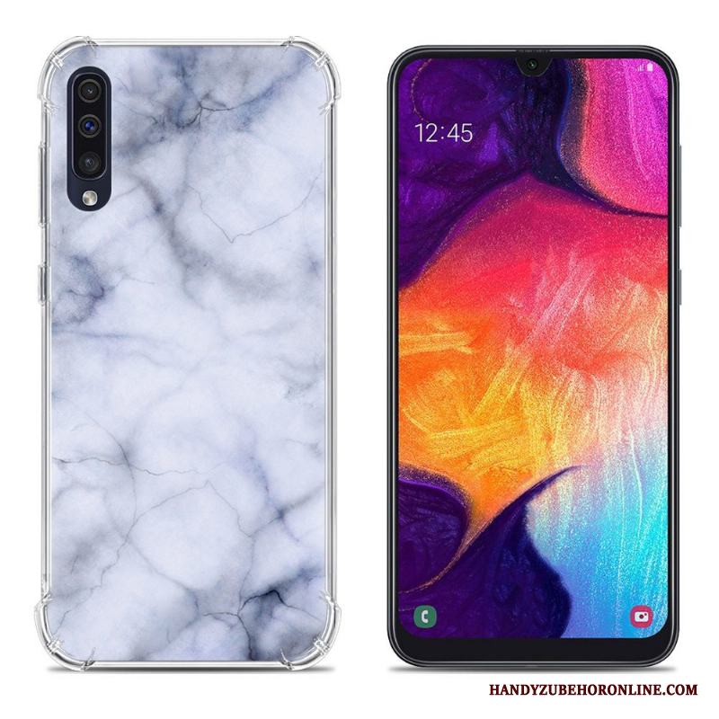 Samsung Galaxy A50 Mobil Telefon Fallskydd Rosa Fodral Målade Kreativa Skal