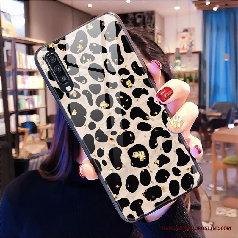 Samsung Galaxy A50 Stjärna Leopard Blandade Färger All Inclusive Skydd Skal Telefon Europa