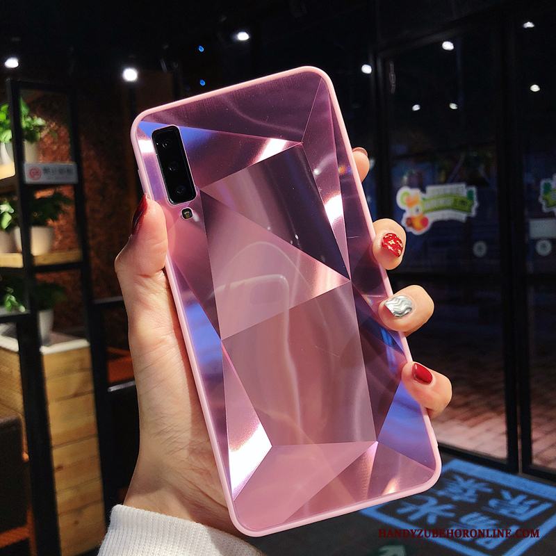 Samsung Galaxy A50s Skal Skydd Tecknat Fodral Kreativa Fallskydd Par Grön