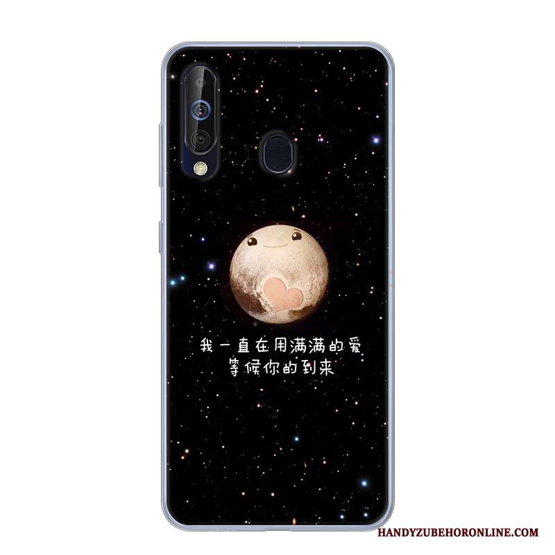 Samsung Galaxy A60 Fallskydd Mjuk Skal Telefon Silikon Stjärna Tecknat Fodral