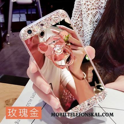 Samsung Galaxy A7 2015 Personlighet Skal Telefon Rosa Guld Kreativa Silikon Stjärna Hängsmycken