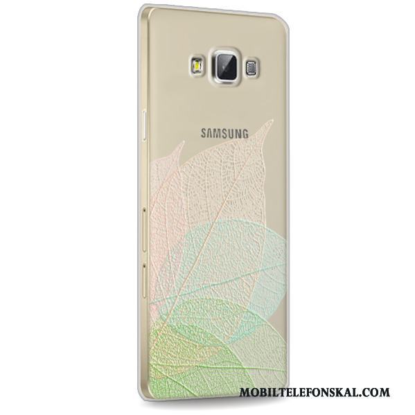 Samsung Galaxy A7 2015 Skal Telefon Silikon Skydd Mobil Telefon Stjärna Transparent Fodral