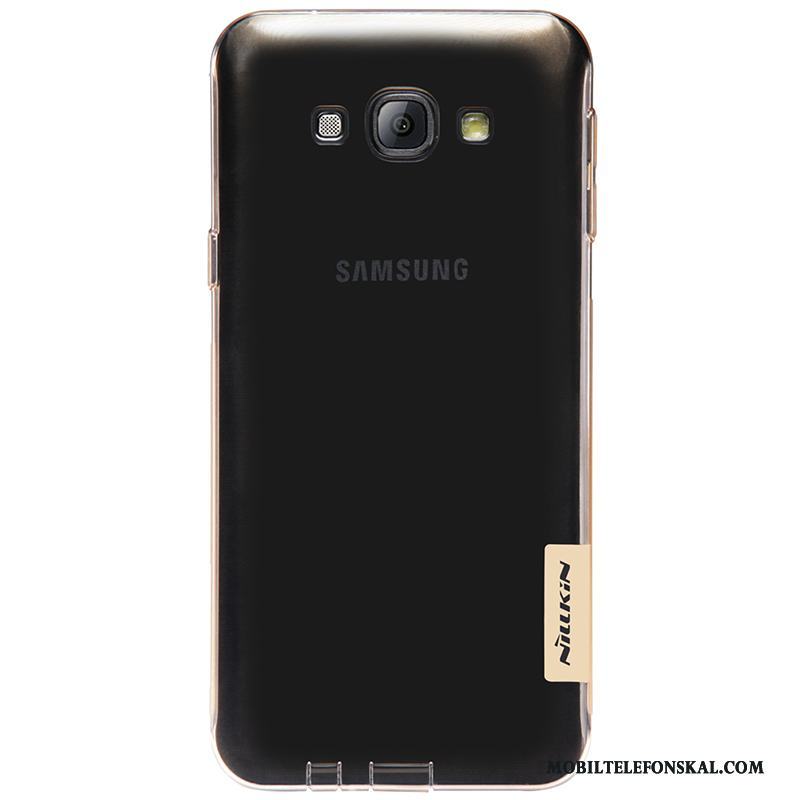 Samsung Galaxy A8 Mjuk Stjärna Fodral Skydd Silver Skal Telefon Transparent