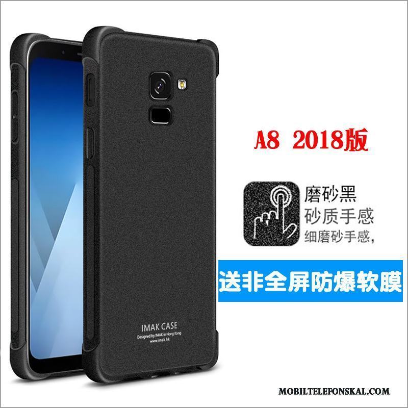 Samsung Galaxy A8+ Silikon Mjuk Skal Fodral Skydd Stjärna Mobil Telefon