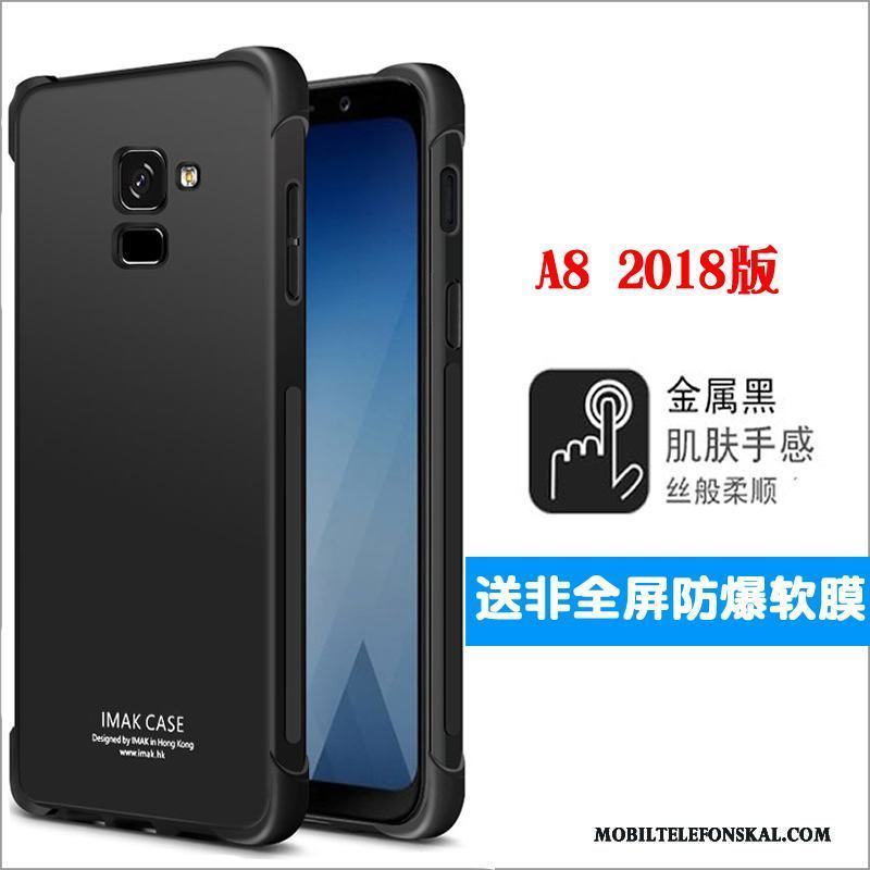 Samsung Galaxy A8+ Silikon Mjuk Skal Fodral Skydd Stjärna Mobil Telefon