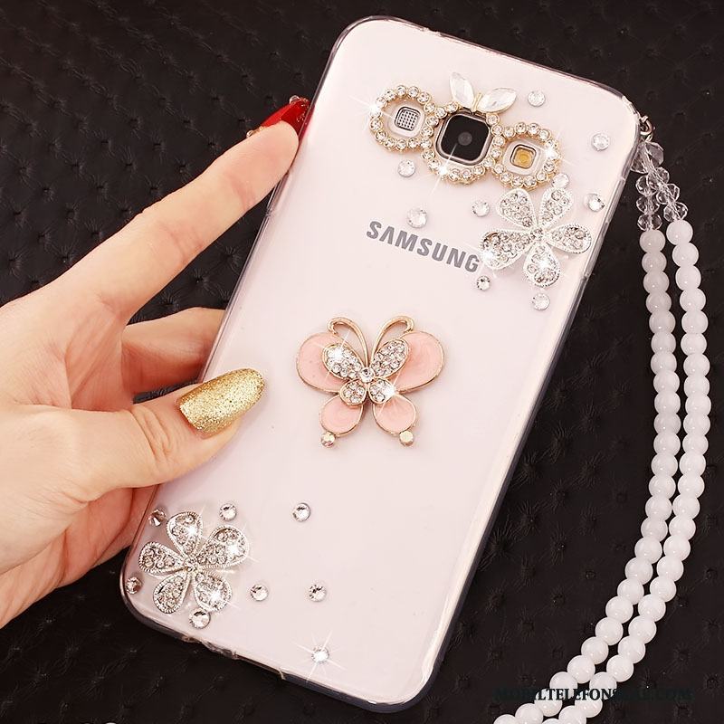 Samsung Galaxy A8 Skal Telefon Fallskydd Hängsmycken Färg Stjärna Fodral Trend