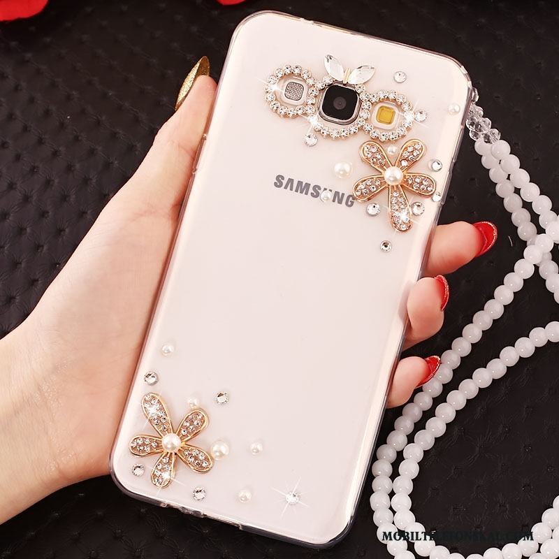 Samsung Galaxy A8 Skal Telefon Fallskydd Hängsmycken Färg Stjärna Fodral Trend