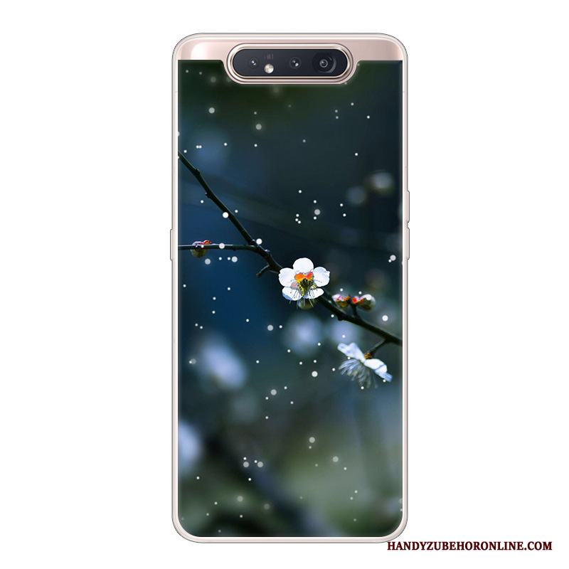 Samsung Galaxy A80 Personlighet Trend Stjärna Svart Fallskydd Tecknat Skal Telefon