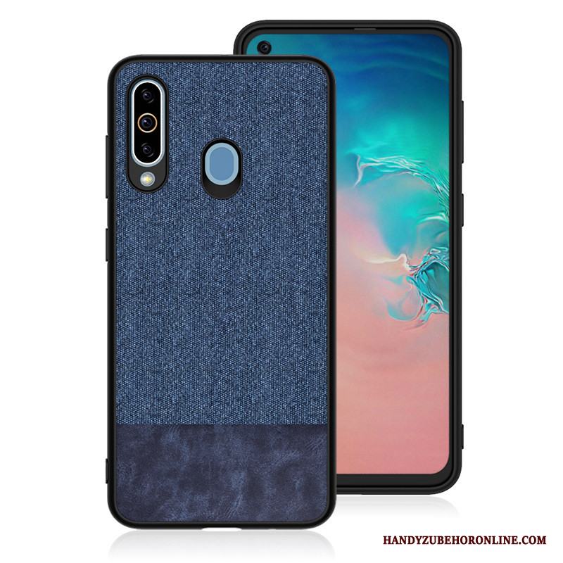 Samsung Galaxy A8s All Inclusive Sy Mönster Fodral Skal Telefon Fallskydd Nubuck