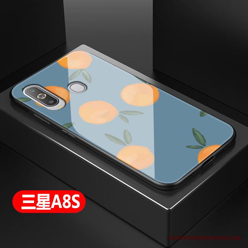 Samsung Galaxy A8s Fallskydd Silikon Skal Mjuk Hemming Fodral Telefon