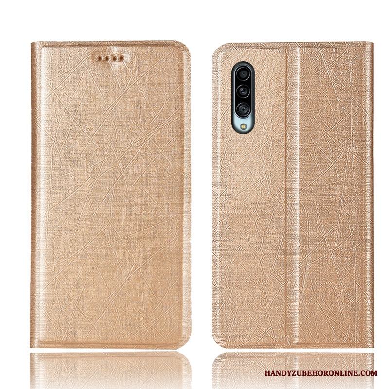 Samsung Galaxy A90 5g Skal Telefon Silke Fodral Fallskydd All Inclusive Stjärna Guld