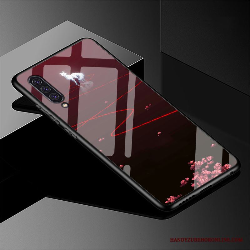 Samsung Galaxy A90 5g Skal Trend Varumärke Anpassa Tecknat Personlighet Röd Mjuk Fallskydd