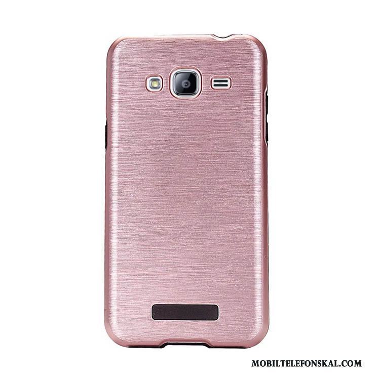 Samsung Galaxy J3 2015 Personlighet Röd Skal Telefon Enkel Trend Kreativa Skydd