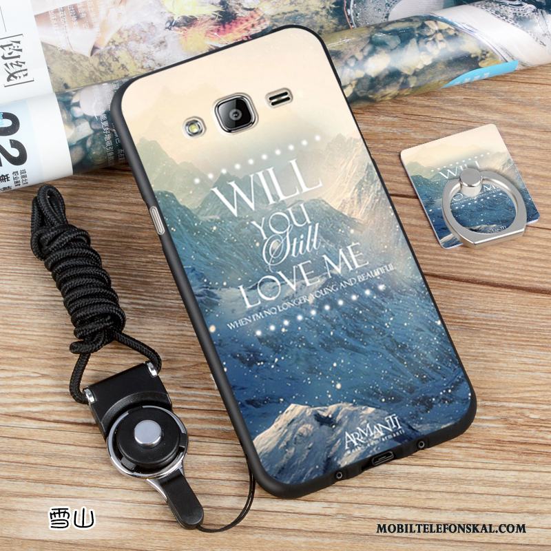 Samsung Galaxy J3 2016 Mobil Telefon Skal Telefon Anpassa Silikon Stjärna Skydd Europa