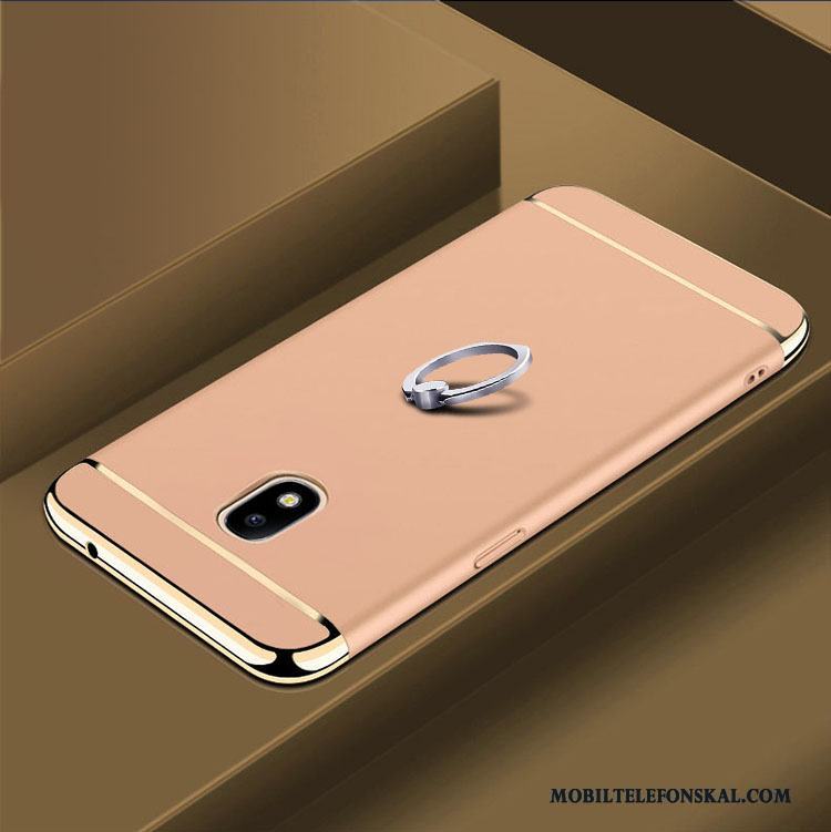Samsung Galaxy J3 2017 Skydd Fodral Hård Svart Skal Telefon Stjärna Fallskydd