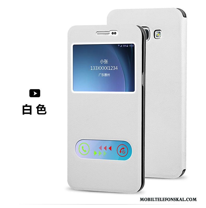 Samsung Galaxy J5 2015 Blå Mobil Telefon Fodral Skydd Stjärna Täcka Skal Telefon