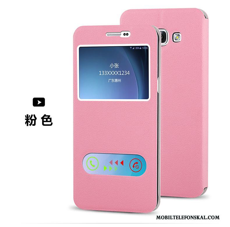 Samsung Galaxy J5 2015 Blå Mobil Telefon Fodral Skydd Stjärna Täcka Skal Telefon