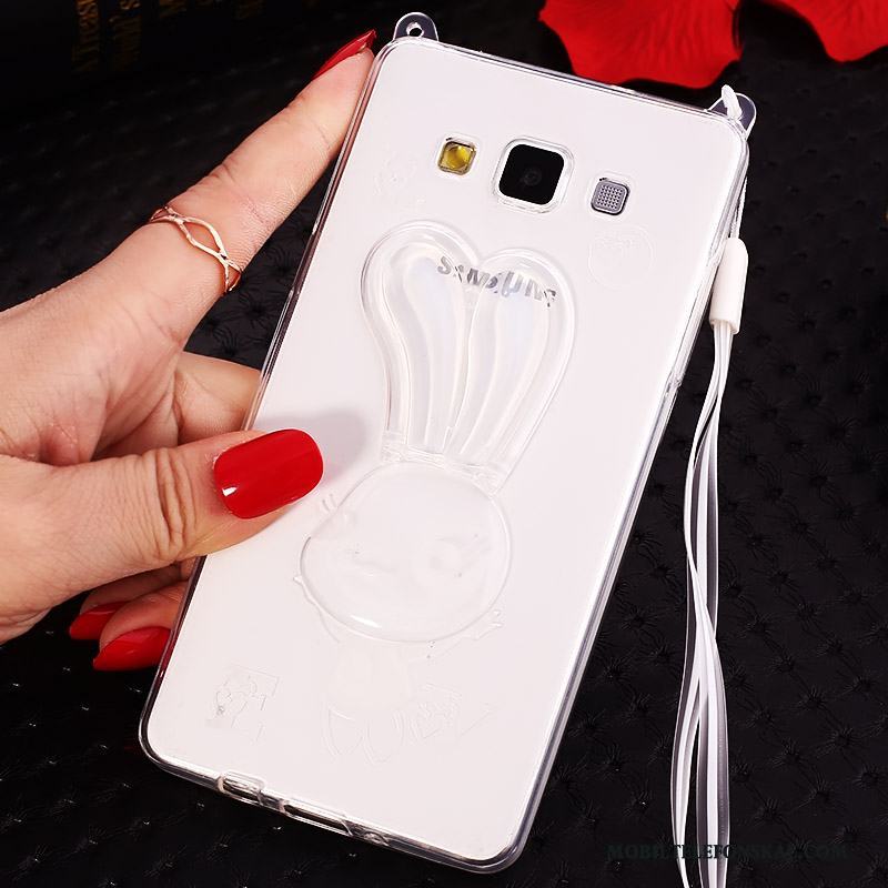 Samsung Galaxy J5 2015 Tecknat Stjärna Skal Telefon Mjuk Purpur Fodral Skydd