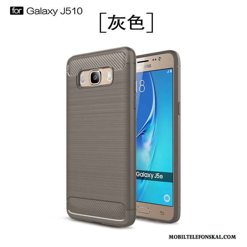 Samsung Galaxy J5 2016 Svart Skydd Mjuk Fodral All Inclusive Skal Telefon Stjärna