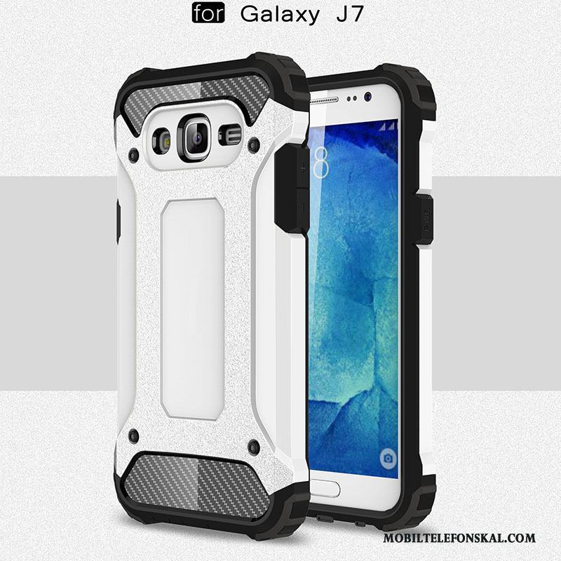 Samsung Galaxy J7 2015 Fallskydd Skal Telefon Stjärna Mjuk All Inclusive Fodral Silikon