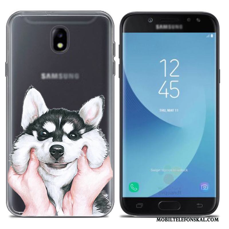 Samsung Galaxy J7 2017 Kreativa Skal Silikon Europa Mjuk Guld Mobil Telefon