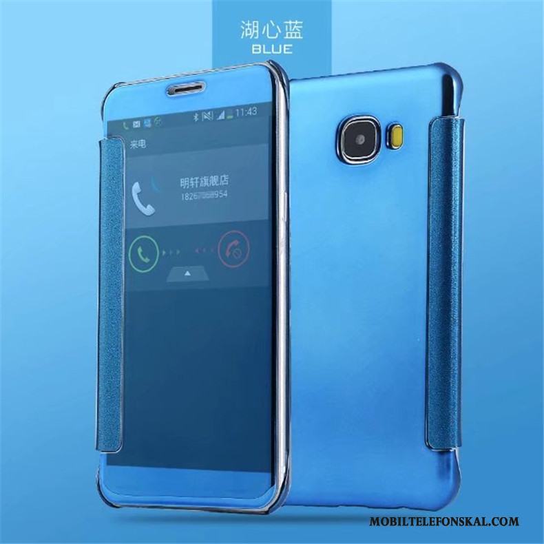 Samsung Galaxy J7 2017 Silver Mobil Telefon Fallskydd Skal Telefon Täcka Spegel Stjärna