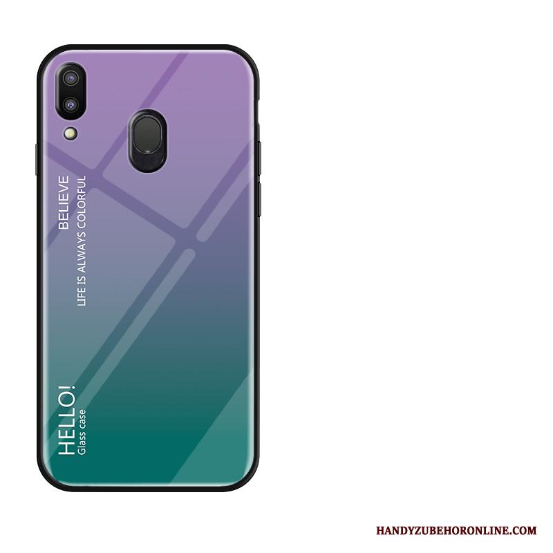 Samsung Galaxy M20 Silikon Ny Stjärna Hård Skal Telefon Vind Gradient