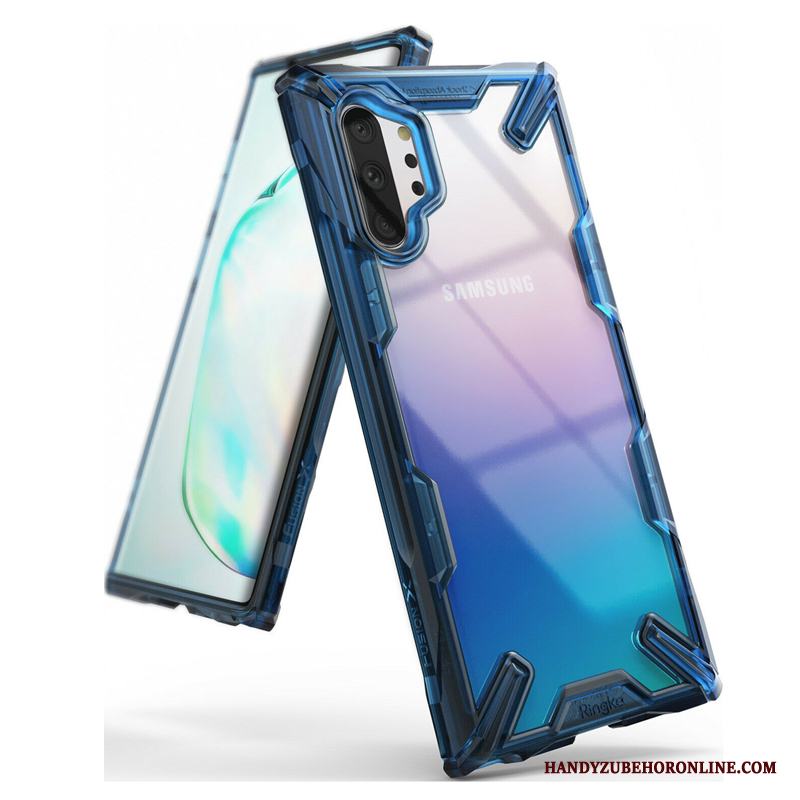 Samsung Galaxy Note 10+ Fodral Stjärna Kreativa Personlighet Skal Telefon Fallskydd Transparent