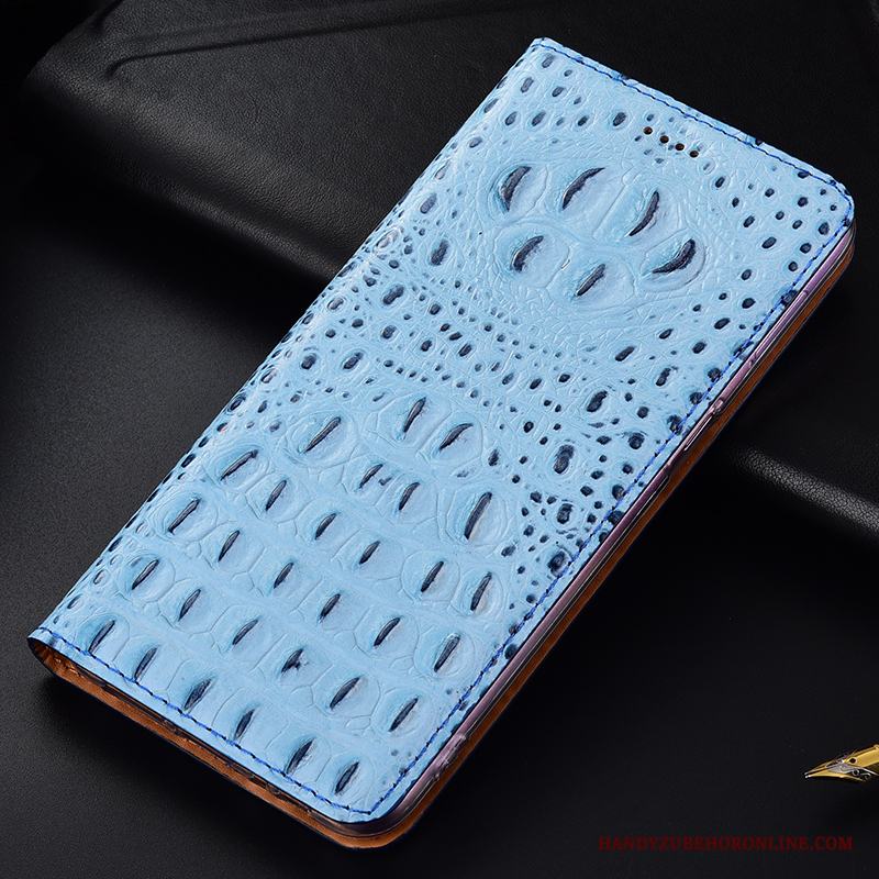 Samsung Galaxy Note 10 Krokodilmönster Skal Telefon Läderfodral Täcka Stjärna Skydd