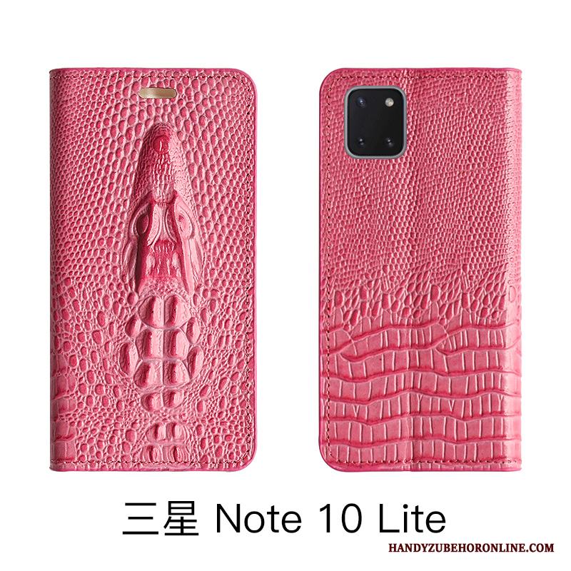 Samsung Galaxy Note 10 Lite Skydd Skal Telefon All Inclusive Läderfodral Stjärna Gul Täcka