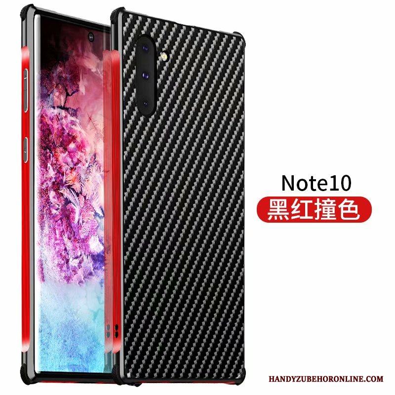 Samsung Galaxy Note 10 Skal Nubuck Fallskydd Mobil Telefon Frame Fodral Stjärna Ny