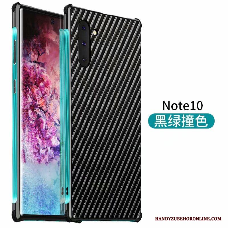 Samsung Galaxy Note 10 Skal Nubuck Fallskydd Mobil Telefon Frame Fodral Stjärna Ny
