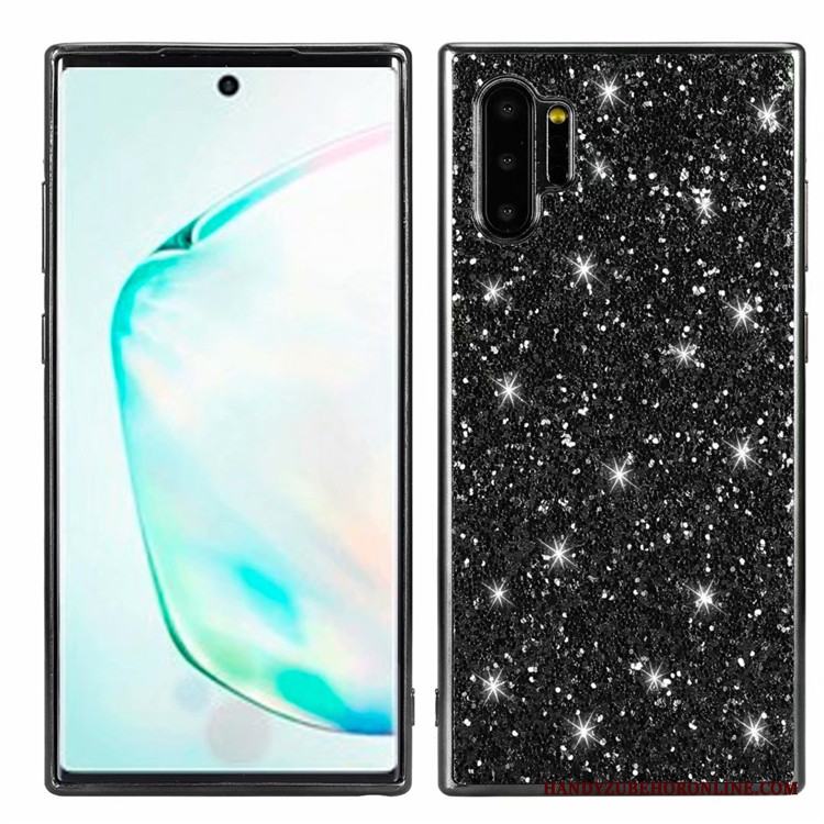 Samsung Galaxy Note 10+ Skal Telefon Fallskydd Pulver Fodral Blå Stjärna Kreativa