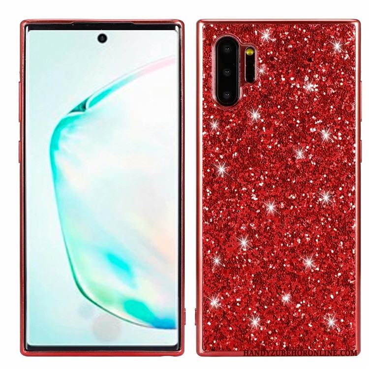 Samsung Galaxy Note 10+ Skal Telefon Fallskydd Pulver Fodral Blå Stjärna Kreativa