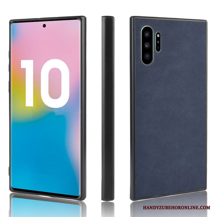 Samsung Galaxy Note 10+ Skal Telefon Ljus Liten Svart Stjärna All Inclusive