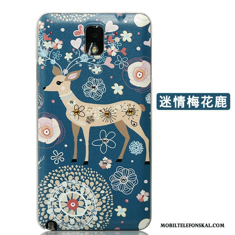 Samsung Galaxy Note 3 Mobil Telefon Skal Telefon Skydd Stjärna Kreativa Bakre Omslag Strass