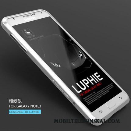 Samsung Galaxy Note 3 Purpur Metall Skydd Skal Telefon Fodral Stjärna Frame