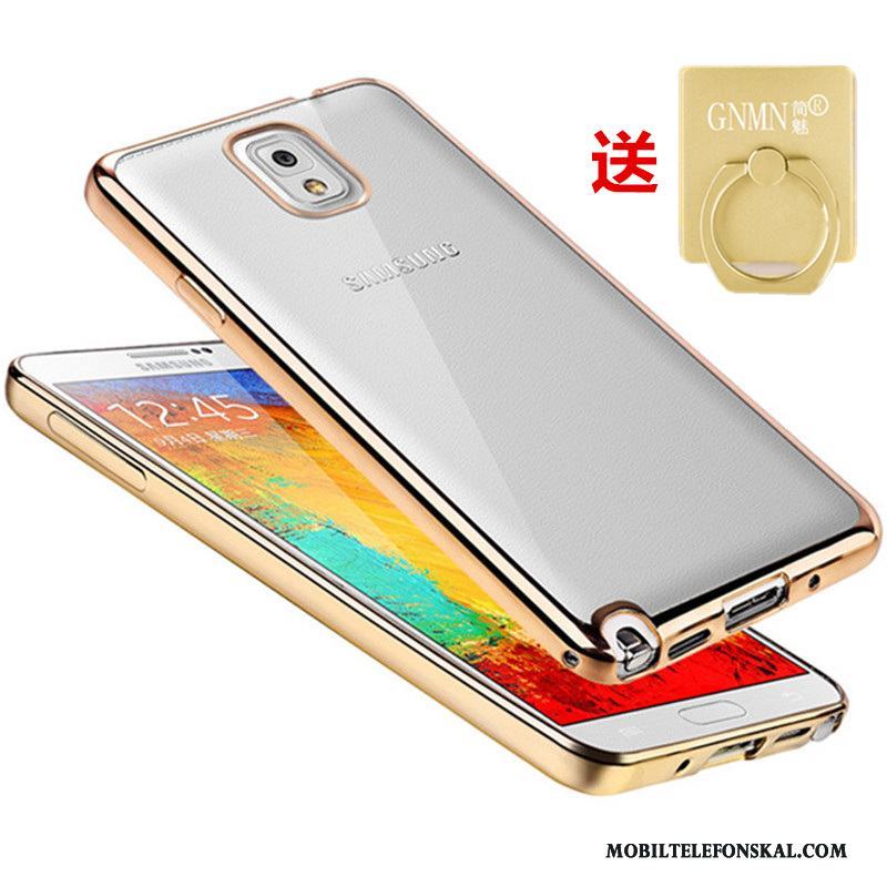 Samsung Galaxy Note 3 Skal Fodral Transparent Mobil Telefon Skydd Mjuk Stjärna