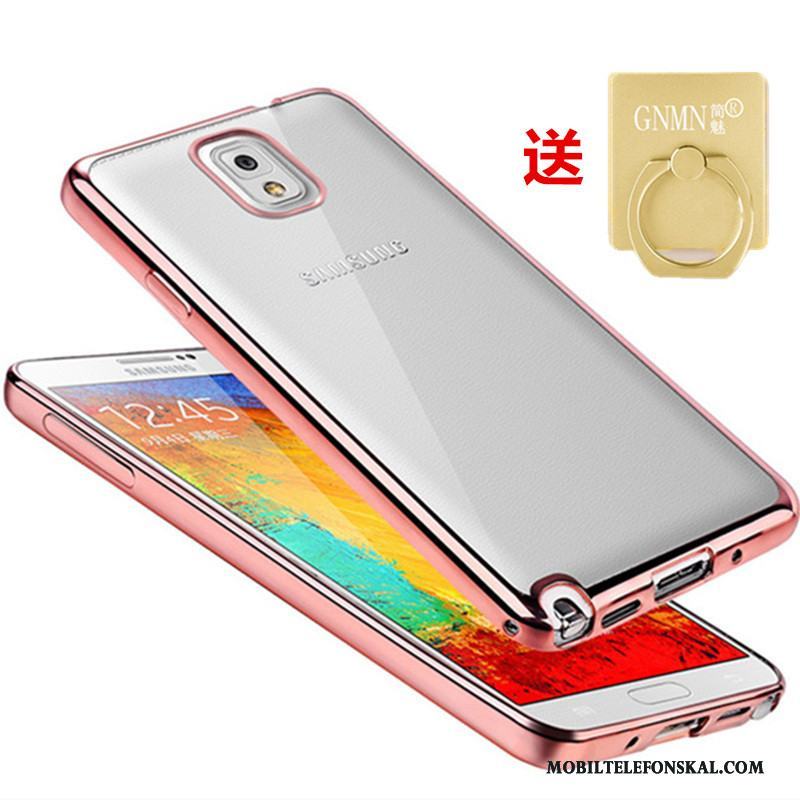 Samsung Galaxy Note 3 Skal Fodral Transparent Mobil Telefon Skydd Mjuk Stjärna