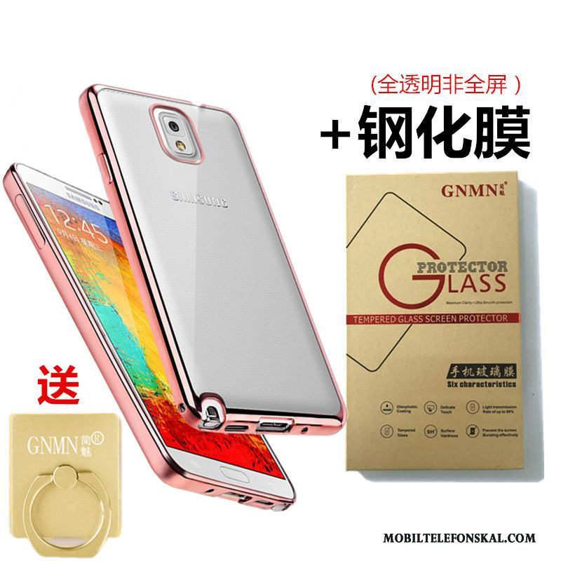 Samsung Galaxy Note 3 Skal Fodral Transparent Mobil Telefon Skydd Mjuk Stjärna