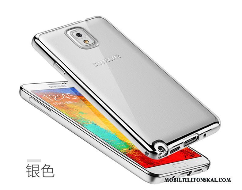 Samsung Galaxy Note 3 Skal Fodral Transparent Mobil Telefon Skydd Mjuk Stjärna