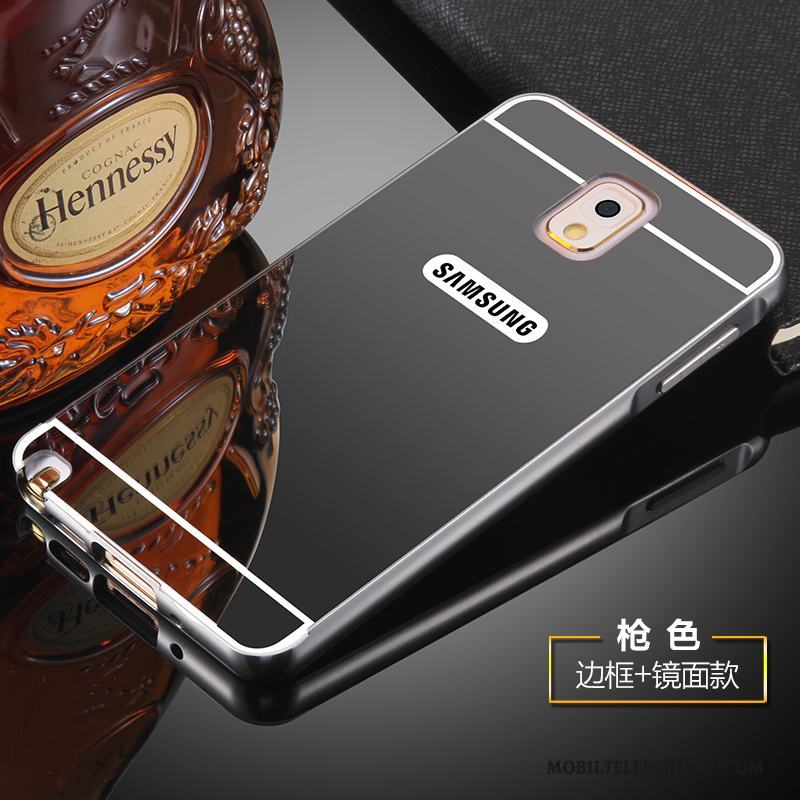 Samsung Galaxy Note 3 Skal Guld Fallskydd Support Metall Härdning Skärmskydd Film Stjärna