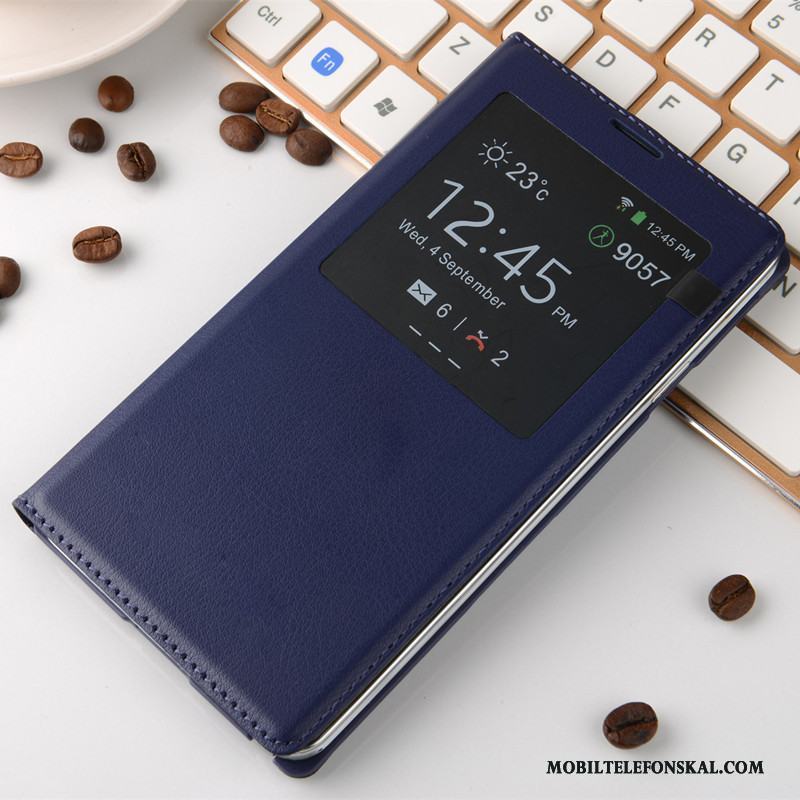 Samsung Galaxy Note 3 Skydd Stjärna Fodral Dvala Orange Trend Skal Telefon