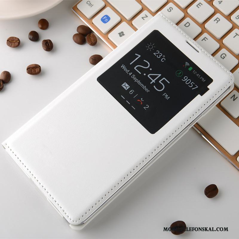 Samsung Galaxy Note 3 Skydd Stjärna Fodral Dvala Orange Trend Skal Telefon
