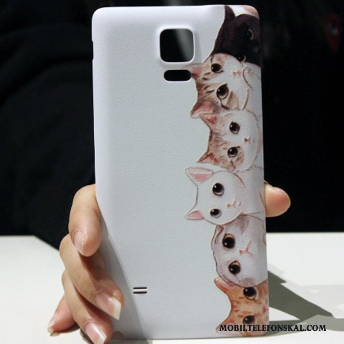 Samsung Galaxy Note 4 Kreativa Rosa Bakre Omslag Vacker Skal Telefon Tecknat Fodral