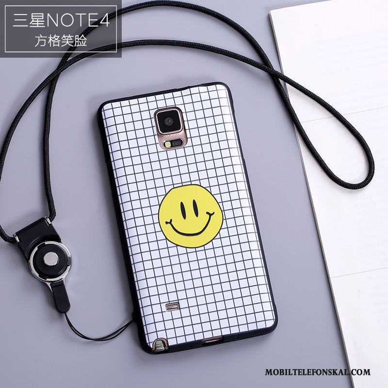 Samsung Galaxy Note 4 Personlighet Skal Telefon Fodral Tecknat Silikon Skydd Fallskydd