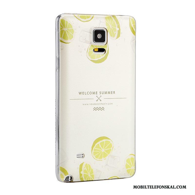 Samsung Galaxy Note 4 Silikon Mobil Telefon Stjärna Skal Telefon Fodral Skydd Rosa
