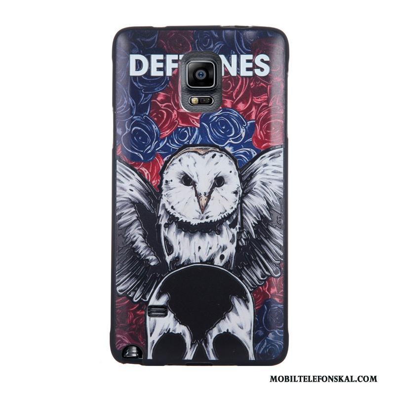 Samsung Galaxy Note 4 Skal Härdning Fodral Tecknat Stjärna Lättnad Skärmskydd Film Mjuk