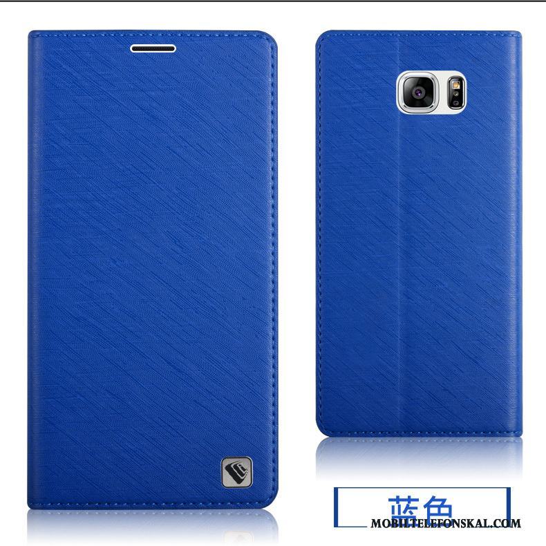 Samsung Galaxy Note 5 Brun All Inclusive Mobil Telefon Stjärna Fallskydd Läderfodral Skal Telefon