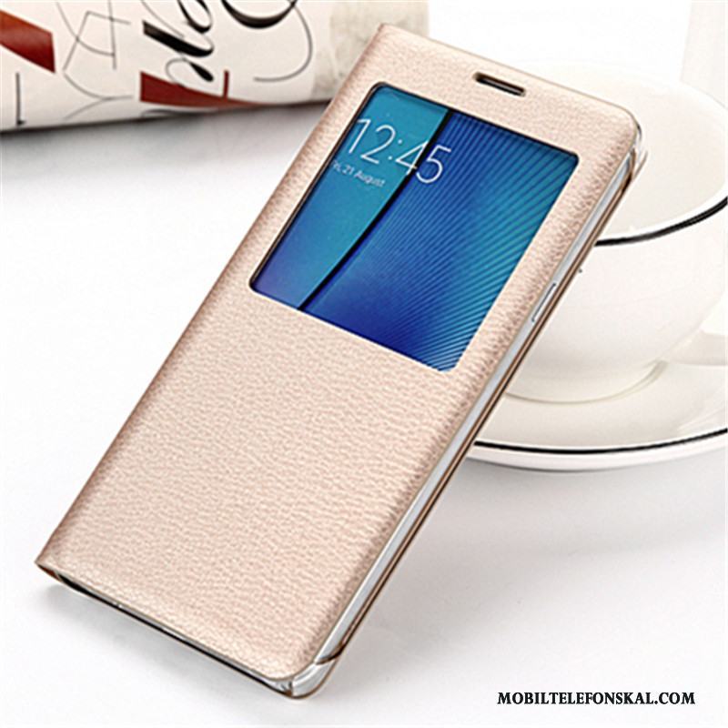 Samsung Galaxy Note 5 Fodral Skal Telefon Silver Stjärna Skydd